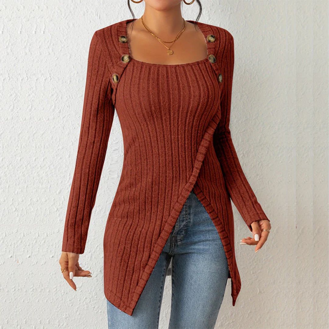 Kathy Casual Long Sleeve Top