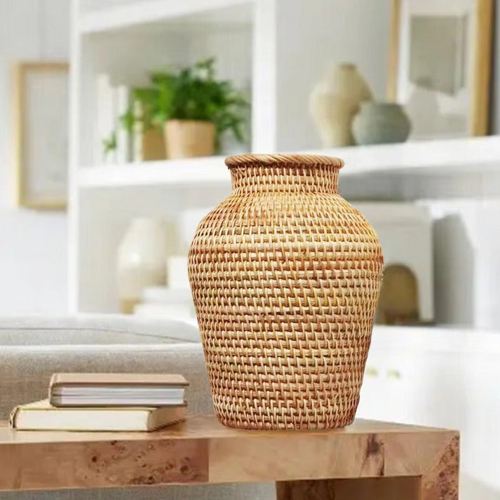 Rattan Woven Vase